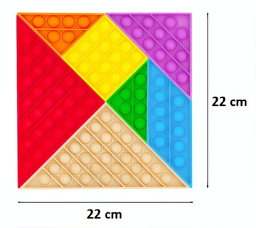 БОЛЬШИЕ АНТИСТРЕССОВЫЕ ИГРУШКИ PUSH BUBBLE POPIT XL