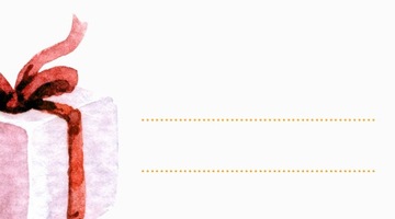 WINIETKI ŚWIĄTECZNE 10 sztuk Wz. Świąteczny Prezen