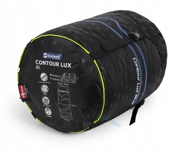 КОМФОРТНЫЙ СПАЛЬНЫЙ МЕШОК OUTWELL CONTOUR LUX XL REVERS