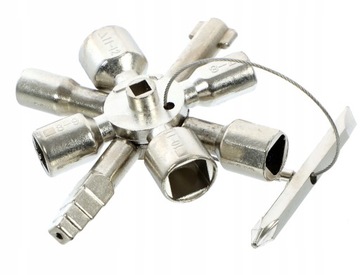 УНИВЕРСАЛЬНЫЙ КЛЮЧ 10 в 1 ДЛЯ РАДИАТОРНЫХ ШКАФОВ