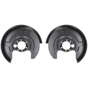 OSŁONY TARCZ HAM. TYŁ L+P DO AUDI A4 B5 80 B4