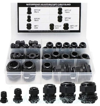 КАБЕЛЬНЫЙ ВВОД КАБЕЛЬНЫЙ ВВОД 3-16мм IP68 ВОДОНЕПРОНИЦАЕМЫЕ РАЗЪЕМЫ 50 ШТ.