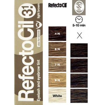 ХНА ДЛЯ БРОВЕЙ RefectoCil Brow 3.1 СВЕТЛО-КОРИЧНЕВАЯ