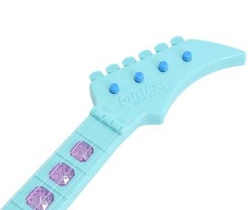 ДЕТСКИЙ РОК ГИТАРА С ПОДСВЕТКАМИ ИГРА НА СТРУННОМ ИНСТРУМЕНТЕ