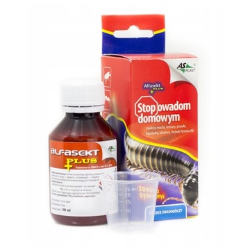Alfasekt Plus oprysk biedronki, pluskwy, krocionogi 100ml mocny synergetyk