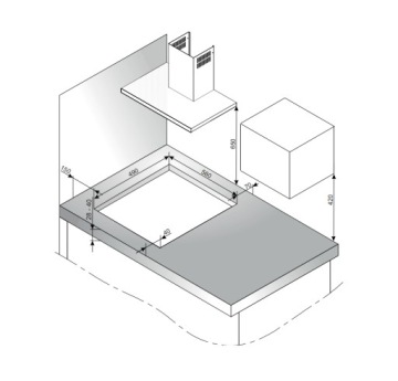 Комплект AMICA ED37214B + AMMB20E2SGB + PGCD6121ApFB