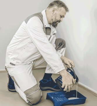 URFT Хлопковая футболка-поло белый/титан M