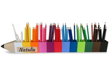 Сортировщик мелков, 12 цветов, настольный органайзер, пенал Монтессори.