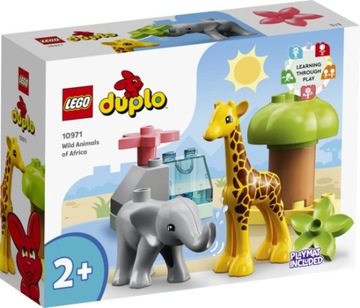 10971 LEGO DUPLO DZIKIE ZWIERZĘTA AFRYKI