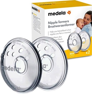 MEDELA OSŁONY FORMUJĄCE BRODAWKI WKŁADKI x 2 SZT.