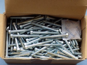 ŚRUBA WALCOWA IMBUSOWA M 6X60 - 50 SZT.