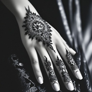 Хна GOLECHA для тату ЧЕРНАЯ без ППД Оригинал 25 г MEHENDI