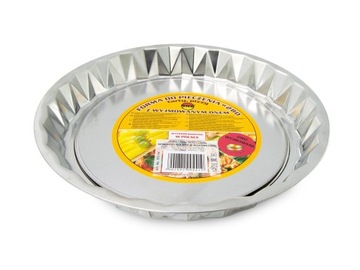 SNB - Blacha - Forma do pieczenia tarty pizzy - z wyjmowanym dnem - Ø 28 cm