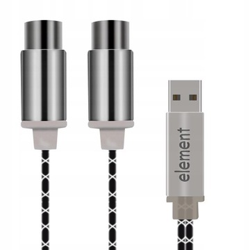 Кабель для подключения MIDI-клавиатуры к USB