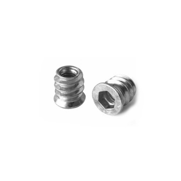MUFA WKRĘCANA meblowa M6x10x12mm kołnierz 100szt.
