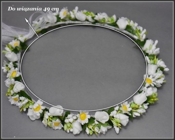 Причастный венок. Венок для причастия + капельница для причастной свечи. Альбе