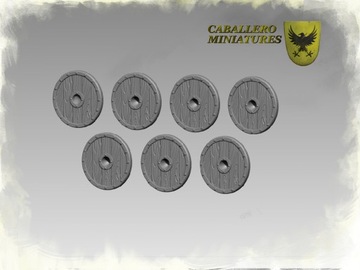 Щиты викингов и саксонцев - миниатюры кабальеро