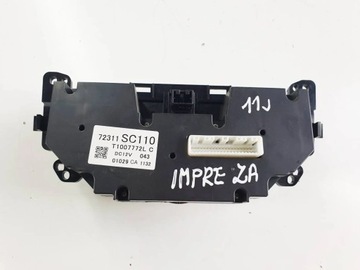 SUBARU IMPREZA III GH 2011R PANEL ŘÍZENÍ PŘEPÍNAČE
