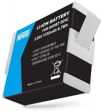 Аккумулятор Newell SupraCell AHDBT-901c GoPro