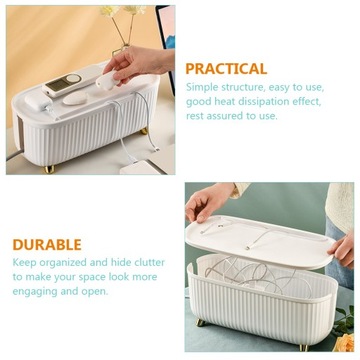 Крышка настольной розетки для кабеля питания для домашнего использования.