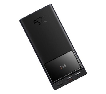 Baseus Star-Lord Powerbank 30000 мАч 22,5 Вт 2x USB USB-C QC PD Черный