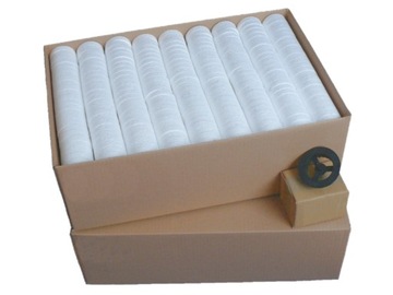 ZAŚLEPKI styropianowe białe ZATYCZKI 67 mm 500szt + FREZ GRATIS