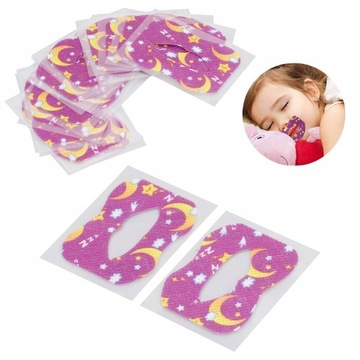 100X TAŚMA DO USTA LEPSZE ODDYCHANIE DLA DZIECI