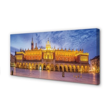 Foto obraz na płótnie Kraków Sukiennice 100x50 cm