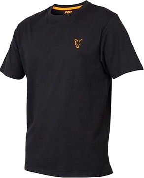KOSZULKA T-SHIRT FOX COLL BLACK ORANGE ROZMIAR XL