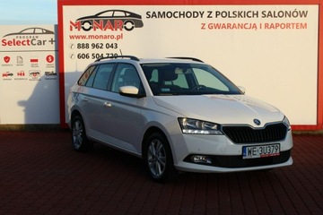 Skoda Fabia III Kombi Facelifting 1.0 TSI 95KM 2021 Skoda Fabia AMBITION 1.0 TSI 95KM Salon Polska GWARANCJA SelectCar+ FV23%, zdjęcie 3