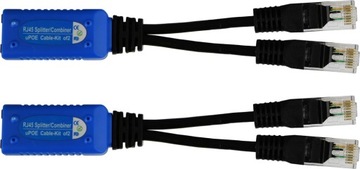 Adaptery Pulsar P-POE2 rozgałęźnik PoE RJ-45 12V