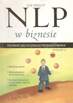 SUE KNIGHT - NLP W BIZNESIE - KUP TANIO