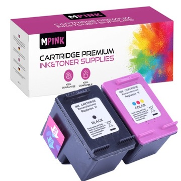 Tusze do HP 652 XL DeskJet 1115 3776 3787 zestaw