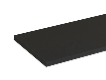 OUTLET - Półka CZARNA Prosta 40 x 60 cm Formatka Meblowa