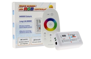 STEROWNIK KONTROLER PILOT DOTYKOWY TAŚMA LED RGB