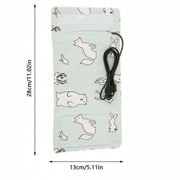 USB-ТЕРМОС ПОРТАТИВНЫЙ НАГРЕВАТЕЛЬ ДЛЯ МОЛОЧНЫХ БУТЫЛОК