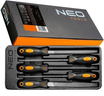 PILNIKI DO METALU ZESTAW 5 SZT WKŁAD WKŁADKA NEO TOOLS