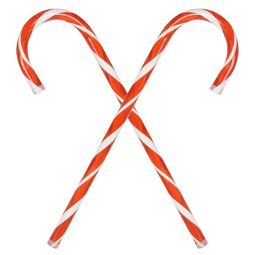 Трость Санты длинная 62 см.