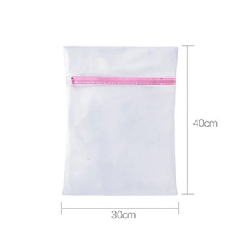 Gruby styl 30-40 cm Torba do prania z zamkiem