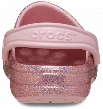 Damskie Buty Chodaki Klapki Crocs Baya Glitter 205925 Clog 37-38