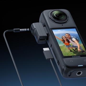 Микрофонный адаптер Insta360 X4 3,5 мм