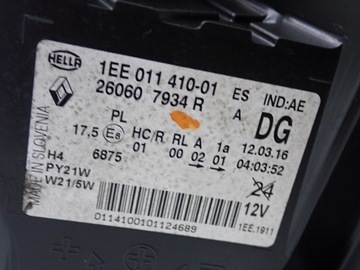 KOMPLETNÍ PŘEDNÍ KAPOTA SVĚTLA NÁRAZNÍK EVROPA RENAULT TRAFIC III 16R