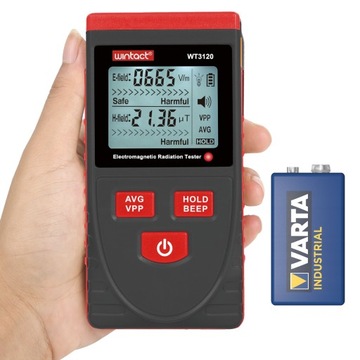 MIERNIK POLA ELEKTROMAGNETYCZNEGO TESTER FAL 100uT