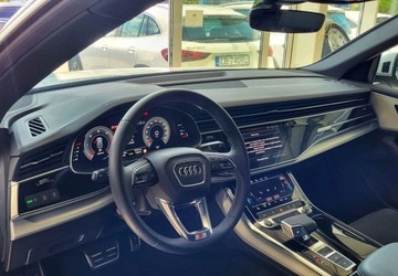Audi Q8 SUV 3.0 45 TDI 231KM 2023 Audi Q8 Salon Polska Sline zawieszenie pneumatyczne , radary,marix 3.0, zdjęcie 8