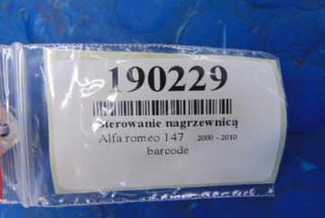 ALFA ROMEO 147 1.6B PANEL VENTILACE