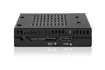 ICY DOCK flexiDOCK MB522SP-B Двухдисковая станция 2,5 SATA/SAS SSD/HDD Hots Station
