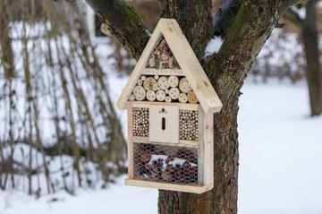 BUDKA LĘGOWA HOTEL DLA OWADÓW MOTYLI NATURAL XXL J