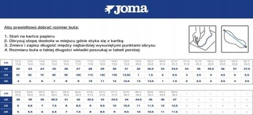 Кожаные футбольные бутсы JOMA для газона Orlik R 39