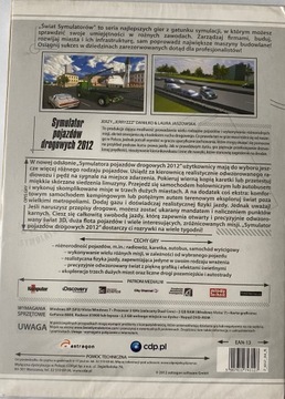 Симулятор дорожного транспорта 2012 ПК PL Новинка