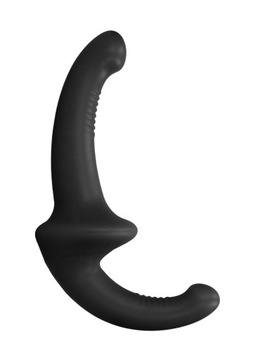 SILICONE STRAPLESS STRAPON - BLACK OUCH